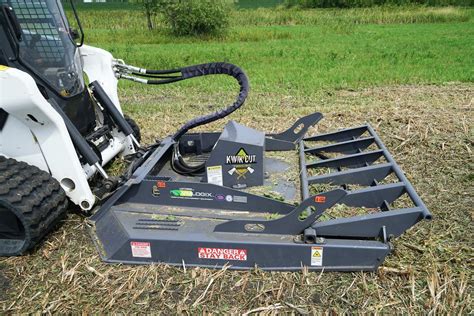 racoon skid steer brush cutter|kwik cut brush cutter.